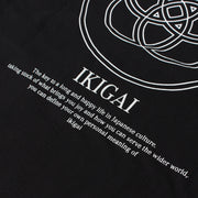 Ikigai Tees Black