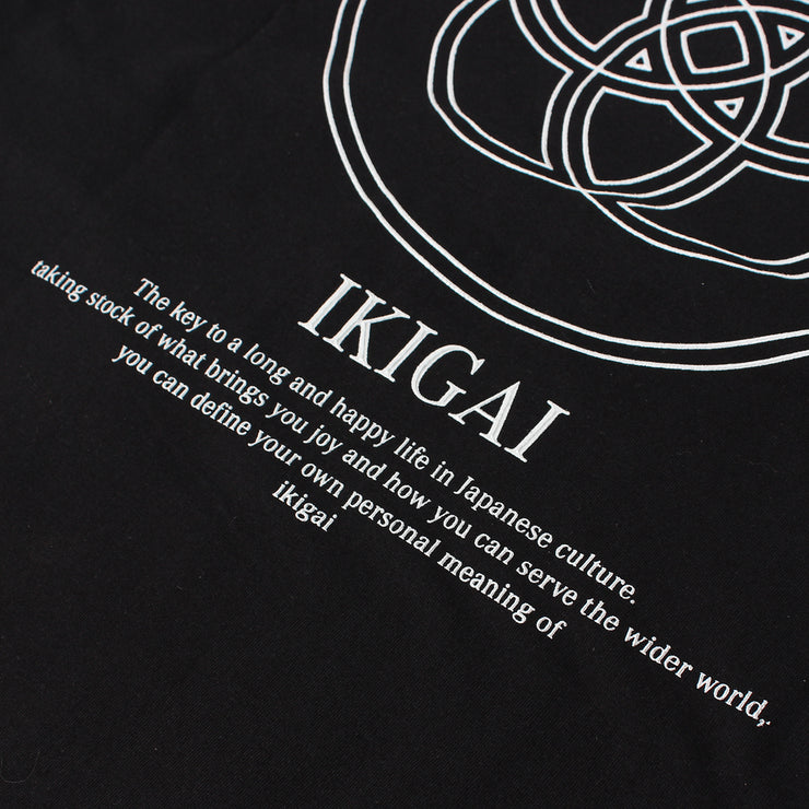 Ikigai Tees Black