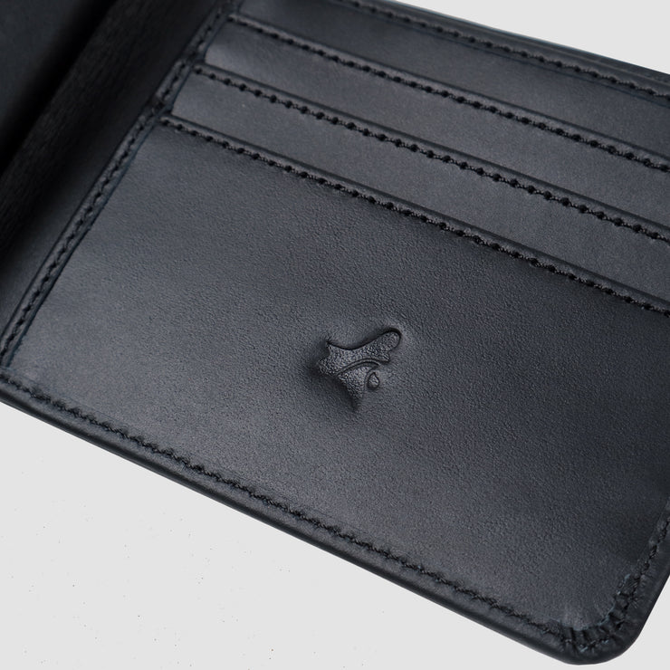Katla Leather Wallet Black