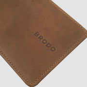Katla Leather Wallet Vintage Brown