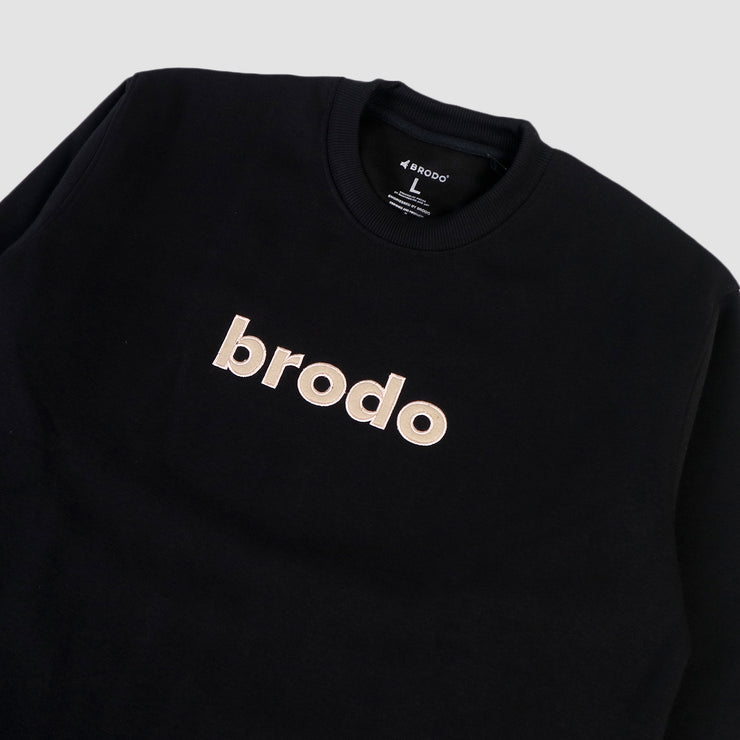 Lowercase Crewneck Black