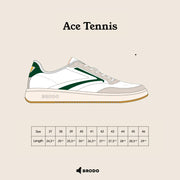 Ace Tennis Ivory Black