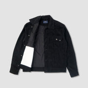 Brodo Trucker Jacket Corduroy Black