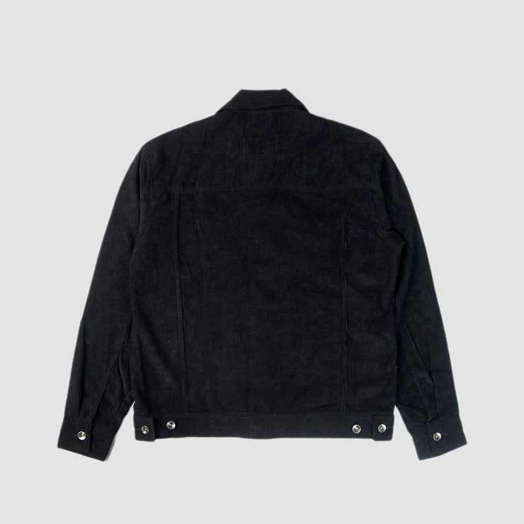 Brodo Trucker Jacket Corduroy Black