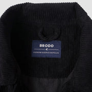 Brodo Trucker Jacket Corduroy Black