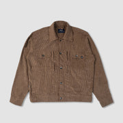 Brodo Trucker Jacket Corduroy Brown