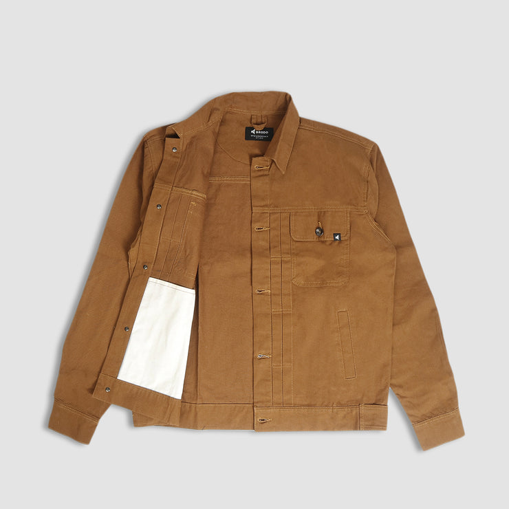 Brodo Trucker Jacket Camel