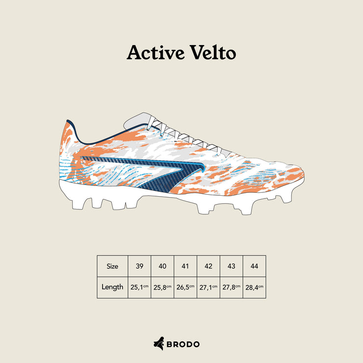 BRODO - Active Velto Full White