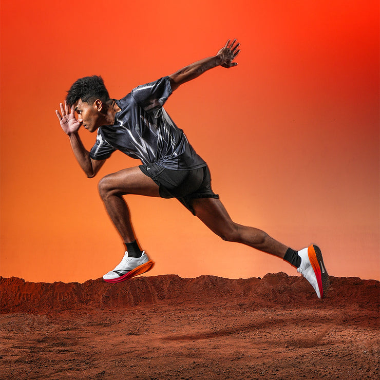 BRODO - Running Shoes Active Krakatau 2.0 White Lava Red