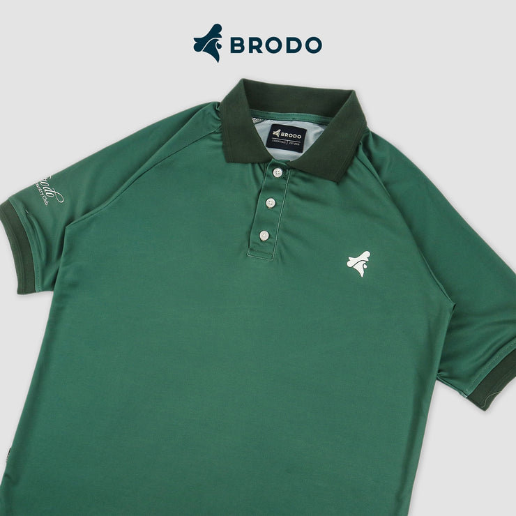 BRODO - Active Tecnico Polo Shirt White - Olive