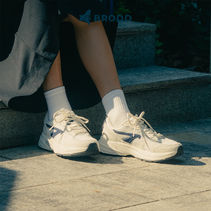 BRODO - Sneakers Ace Nexus White Navy OWS