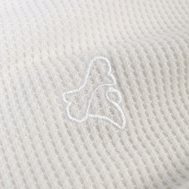 BRODO - Broshirt Polo Waffle Short Off White