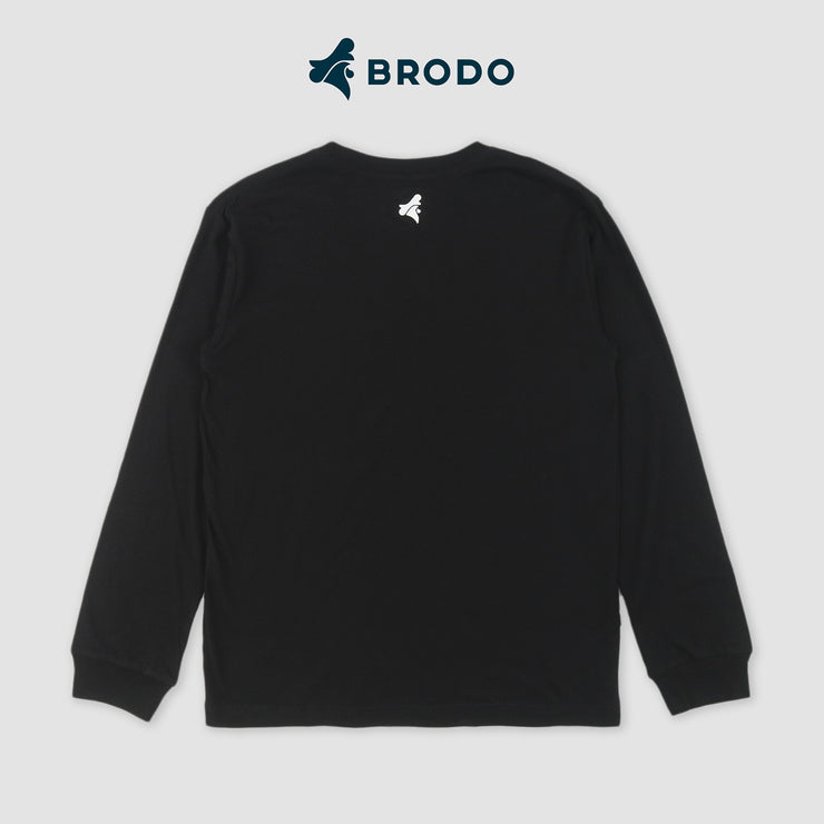 BRODO - Coinvo Longsleeve Tees Black