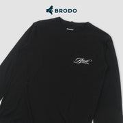 BRODO - Coinvo Longsleeve Tees Black