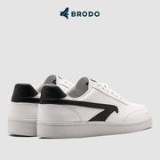 BRODO - Sneakers Lucca White Black WS