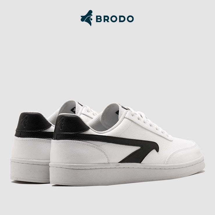 BRODO - Sneakers Lucca White Black WS