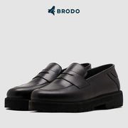 BRODO - Sepatu Comforto Boots Full Black