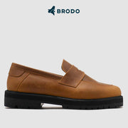 BRODO - Sepatu Comforto Boots Vintage Brown