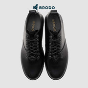 BRODO - Sepatu Signore Boots Full Black