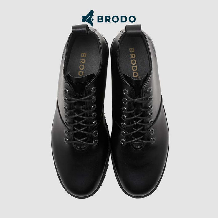 BRODO - Sepatu Signore Boots Full Black