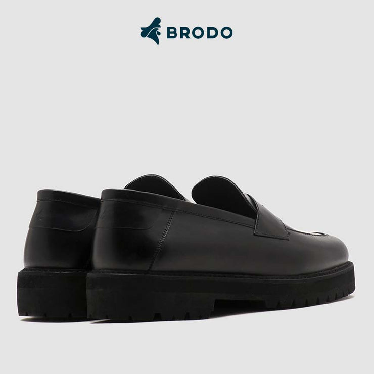BRODO - Sepatu Comforto Boots Full Black