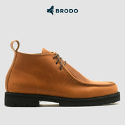 BRODO - Sepatu Borneo Boots Vintage Brown