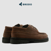 BRODO - Sepatu Marino Boots Dark Choco BS