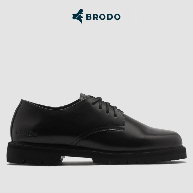 BRODO - Sepatu Andria Boots Full Black