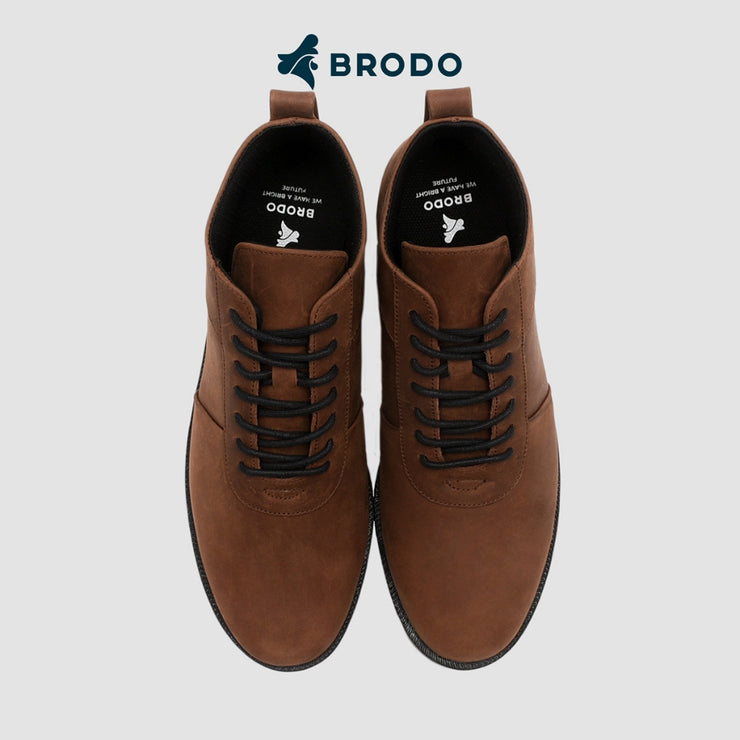 BRODO - Sepatu Ventura Dark Choco BS