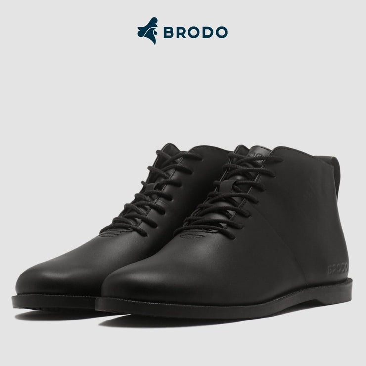 BRODO - Sepatu Signore EZ Full Black EL
