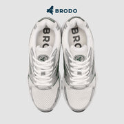 BRODO - Sneakers Ace Neptune Silver Green WS