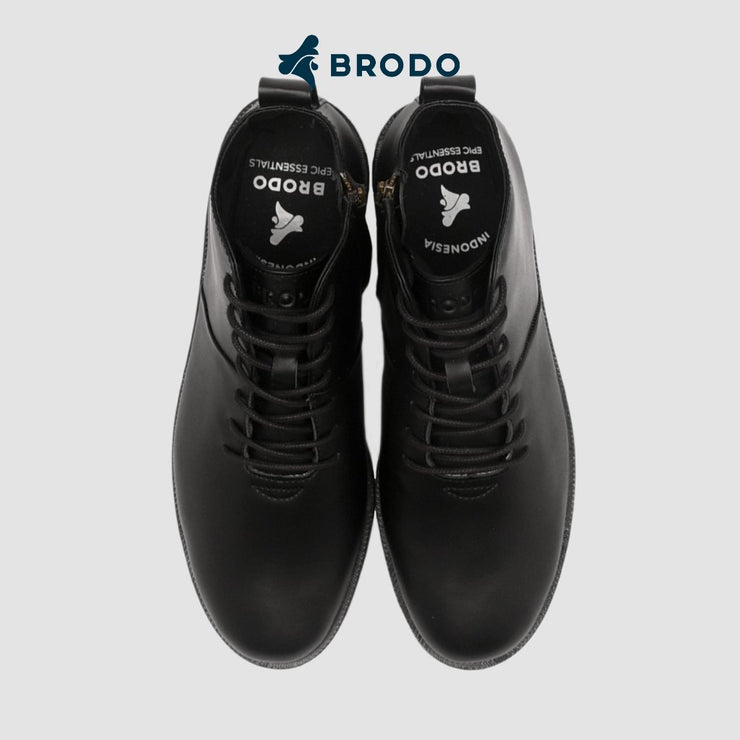 BRODO - Sepatu Signore EZ Full Black EL