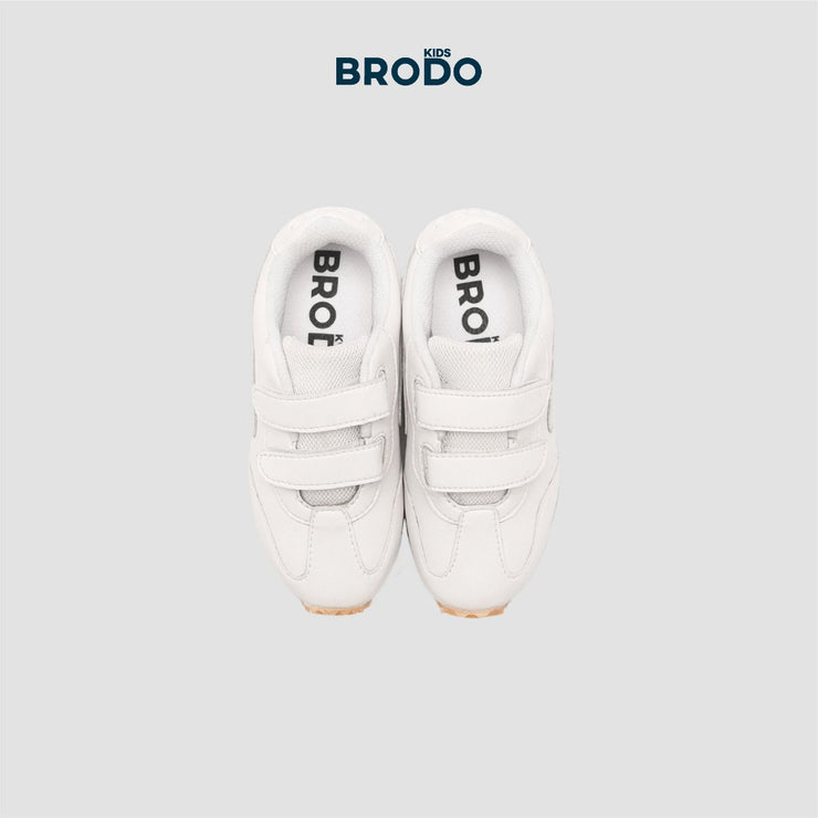 BRODO - Sepatu Anak Corte Junior Jog Full White GS