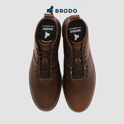 BRODO - Sepatu Signore Dark Choco BS EL