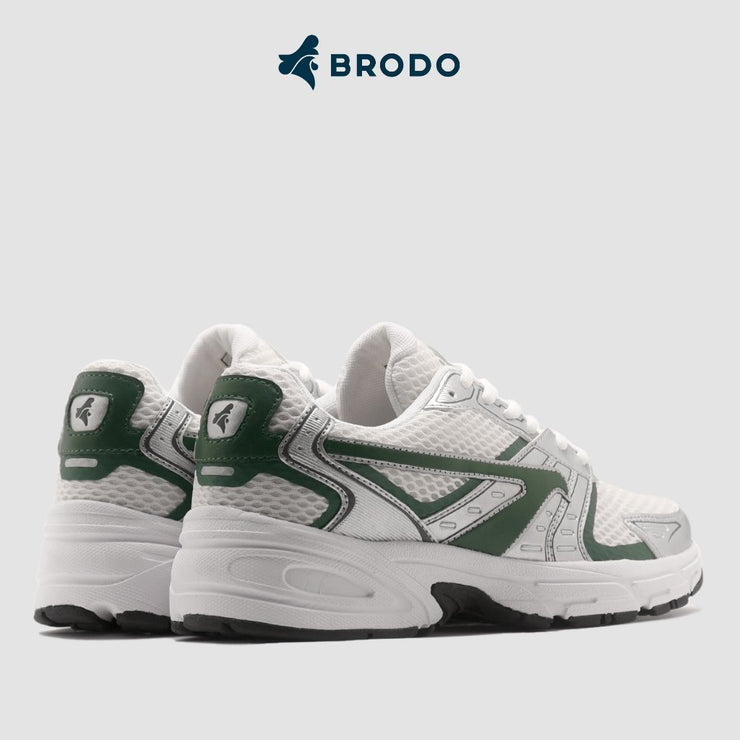 BRODO - Sneakers Ace Neptune Silver Green WS