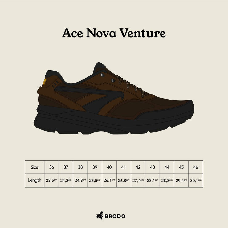 BRODO - Sneakers Ace Nova Venture Forest Green
