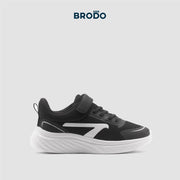 BRODO - Sepatu Anak Inizio Junior Black-White WS