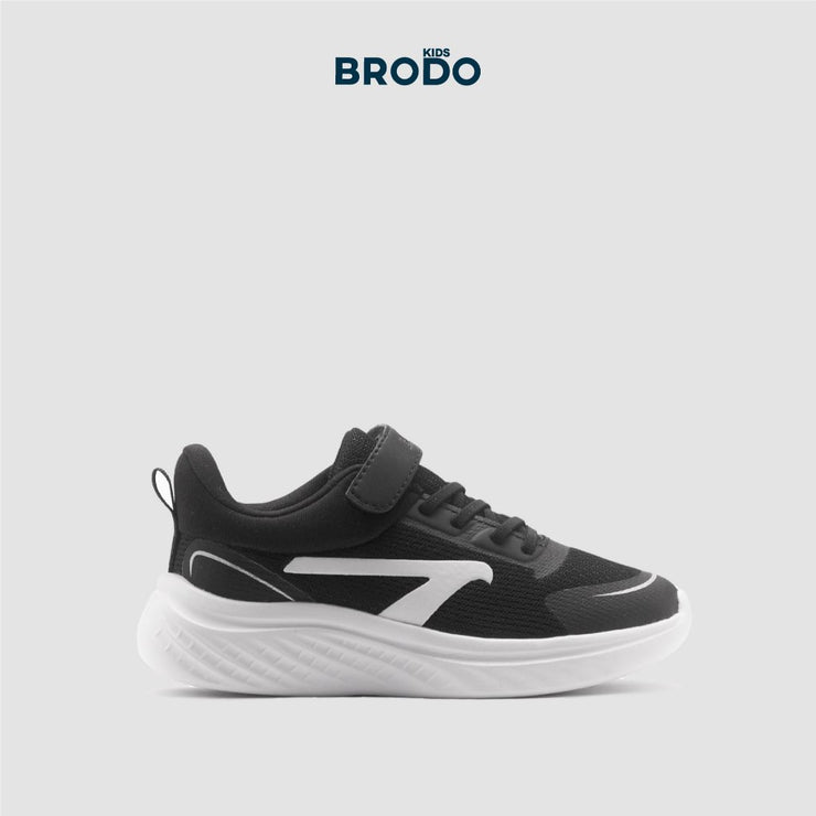 BRODO - Sepatu Anak Inizio Junior Black-White WS