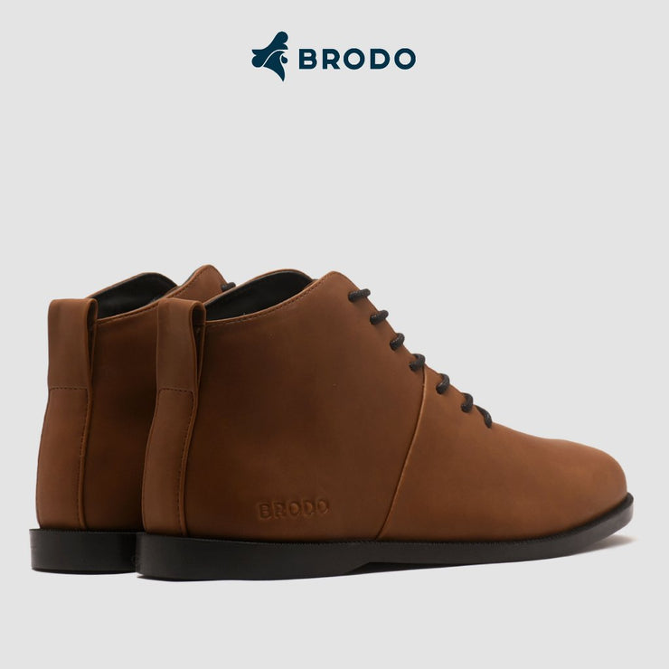 BRODO - Sepatu Signore Vintage Brown BS EL