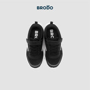 BRODO - Sepatu Anak Inizio Junior Black-White WS