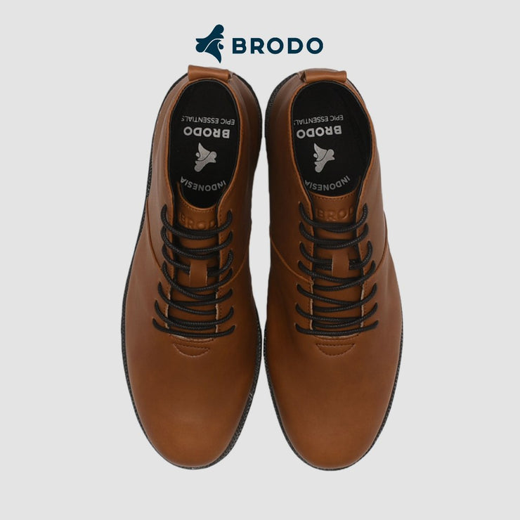 BRODO - Sepatu Signore Vintage Brown BS EL