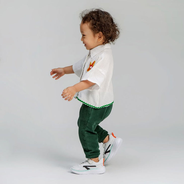 BRODO - Sepatu Anak  Inizio Junior Whisper Green WS