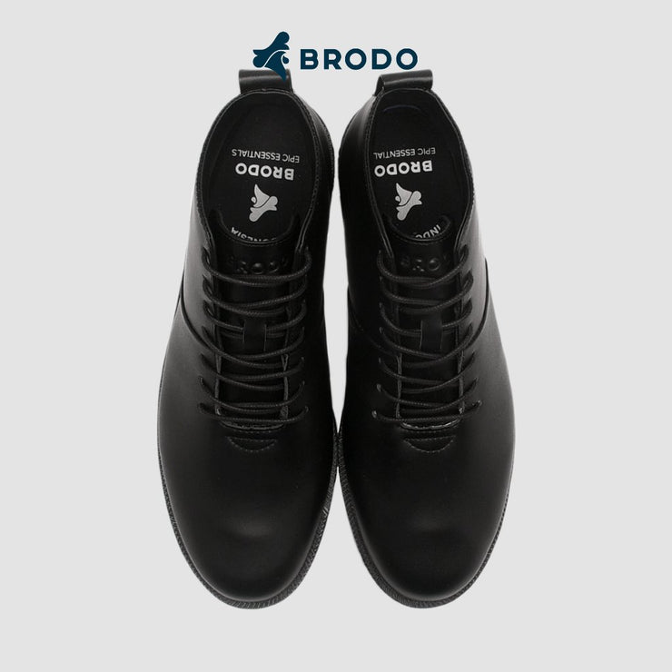BRODO - Sepatu Signore Full Black EL