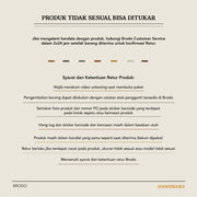 BRODO - Sepatu Signore Full Black EL