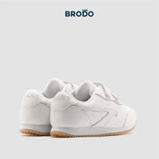 BRODO - Sepatu Anak Corte Junior Jog Full White GS