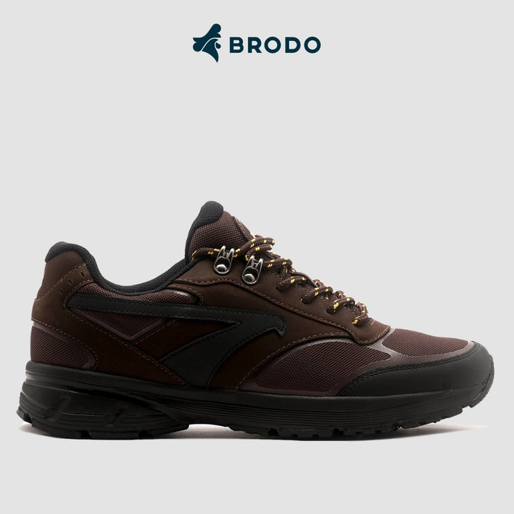 BRODO - Sneakers Ace Nova Venture Dark Brown