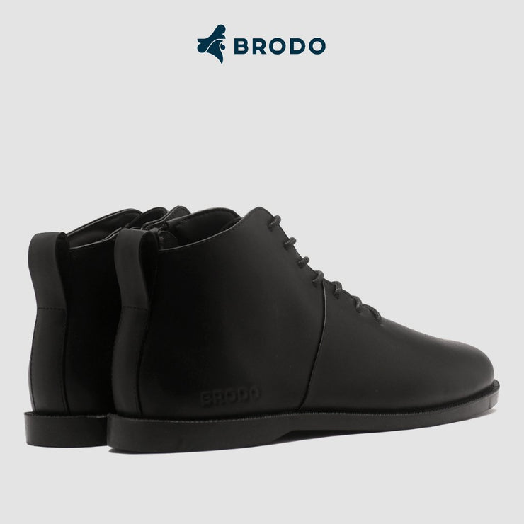BRODO - Sepatu Signore EZ Full Black EL