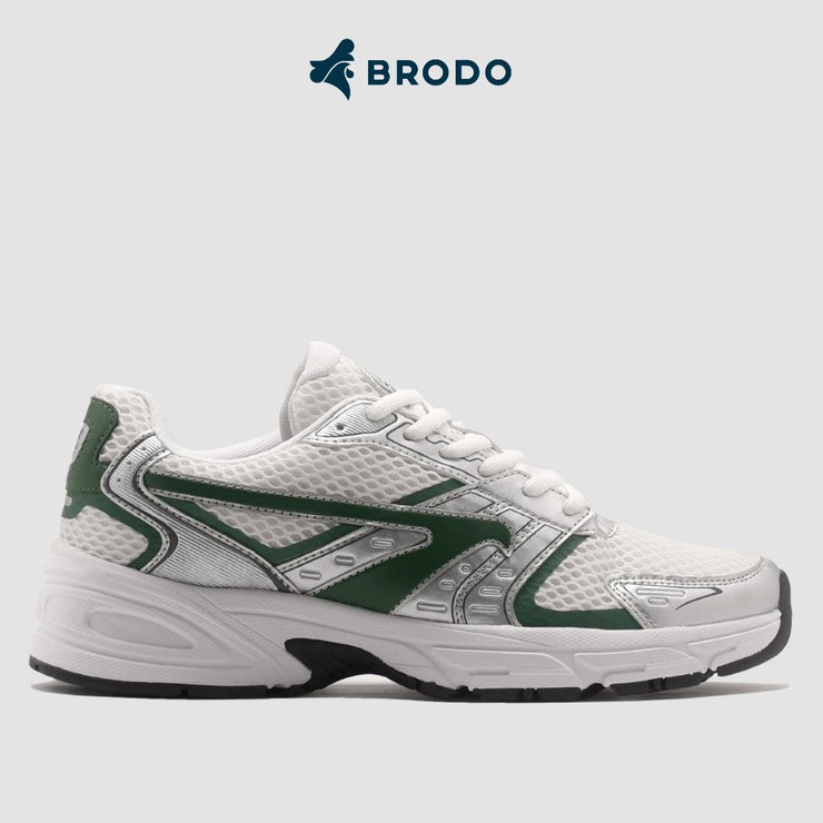 BRODO - Sneakers Ace Neptune Silver Green WS
