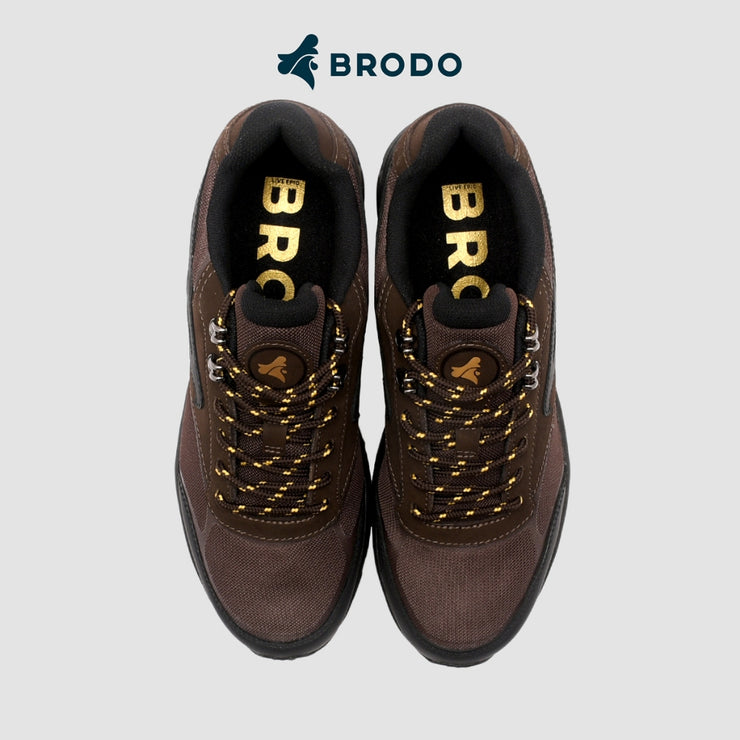 BRODO - Sneakers Ace Nova Venture Dark Brown