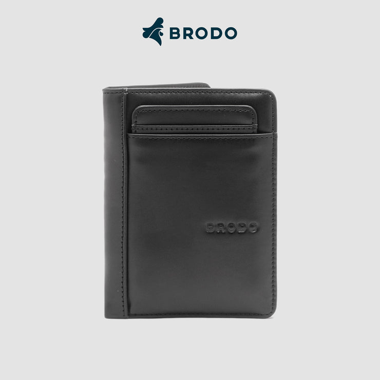BRODO - Topport Genuine Leather Wallet Black